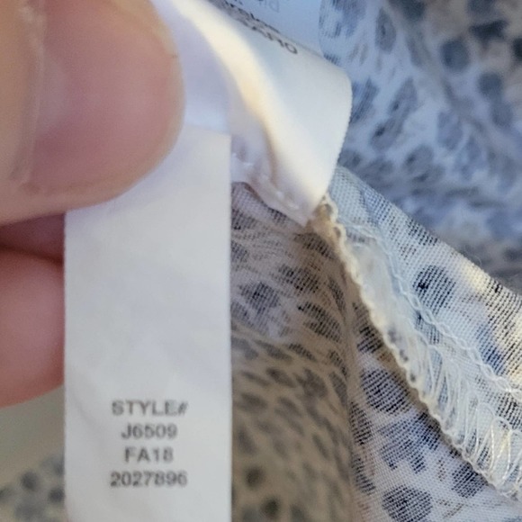 J. Crew Mercantile women's floral ruffled sleeve top size 8 - Picture 8 of 10